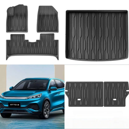 TPE Floor MATS & Trunk MATS for BYD ATTO 3 - NICE EVS
