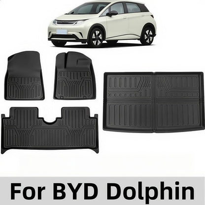 TPE Floor MATS & Trunk MATS for BYD Dolphin - Nice BYD
