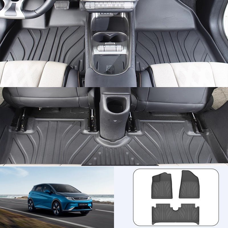 TPE Floor MATS & Trunk MATS for BYD Dolphin - Nice BYD