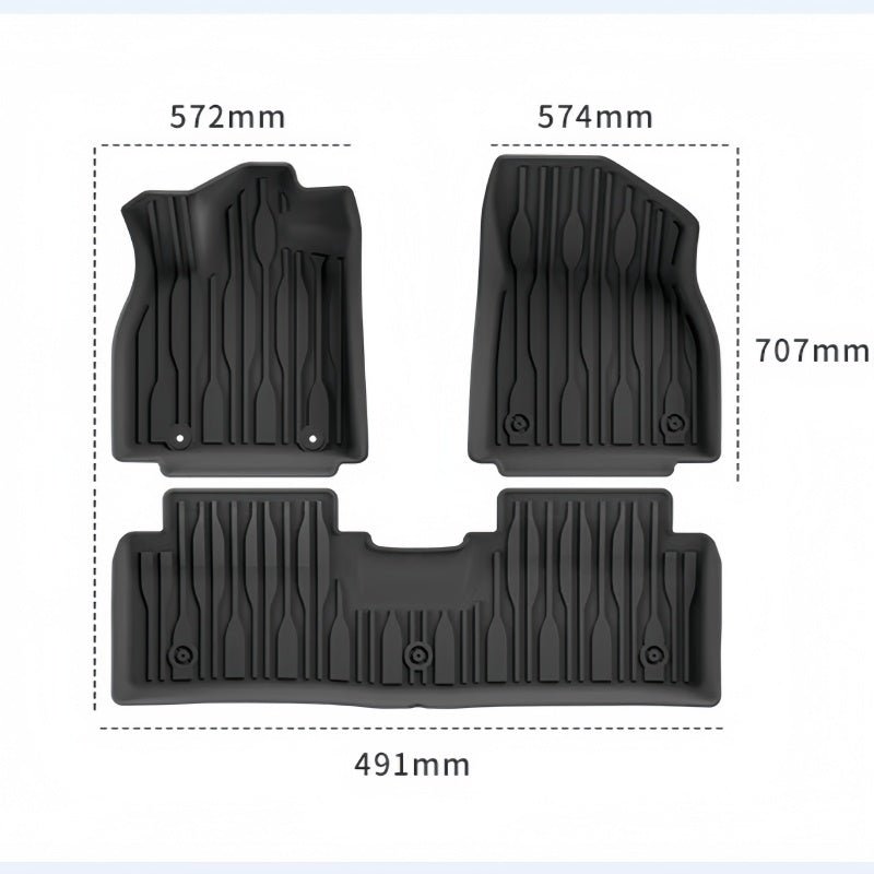TPE Floor MATS & Trunk MATS for BYD Seal 6 DM-i Touring - NICE EVS