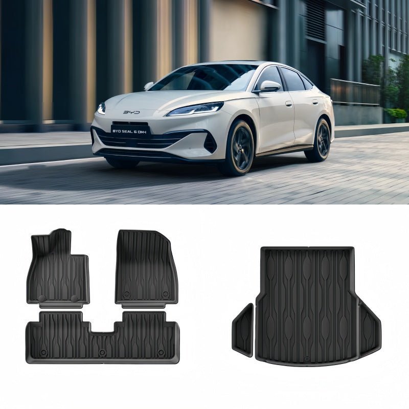TPE Floor MATS & Trunk MATS for BYD Seal 6 DM-i Touring - NICE EVS