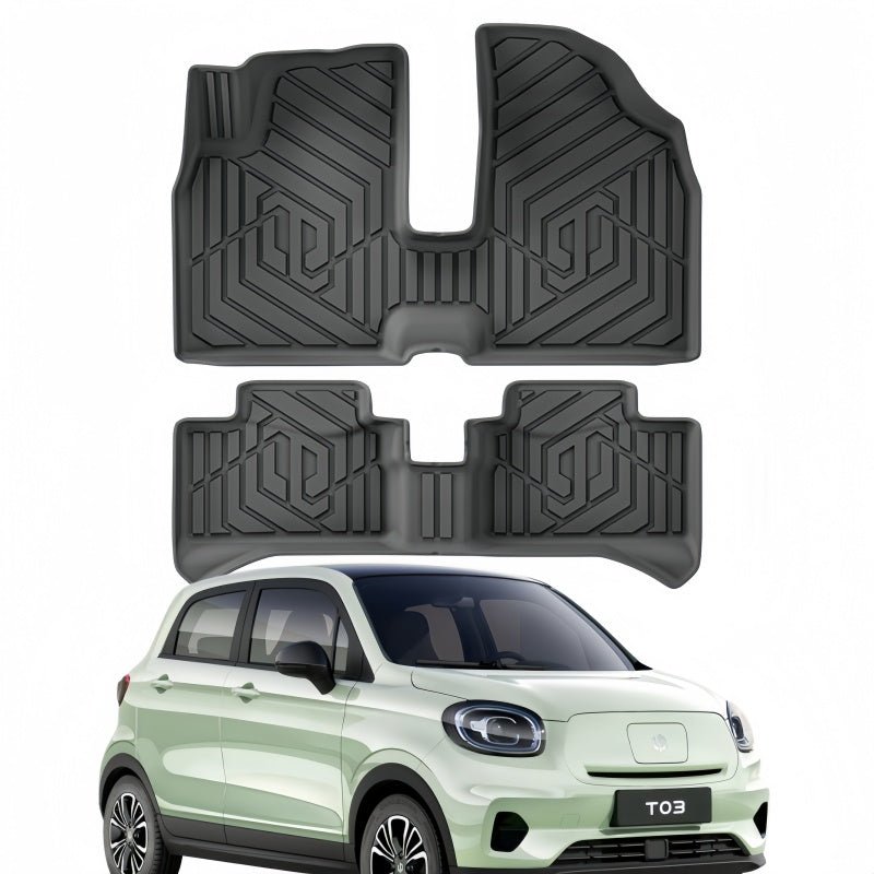TPE Floor Mats & Trunk Mats for Leapmotor T03 - NICE EVS