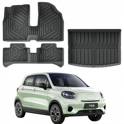 TPE Floor Mats & Trunk Mats for Leapmotor T03 - NICE EVS