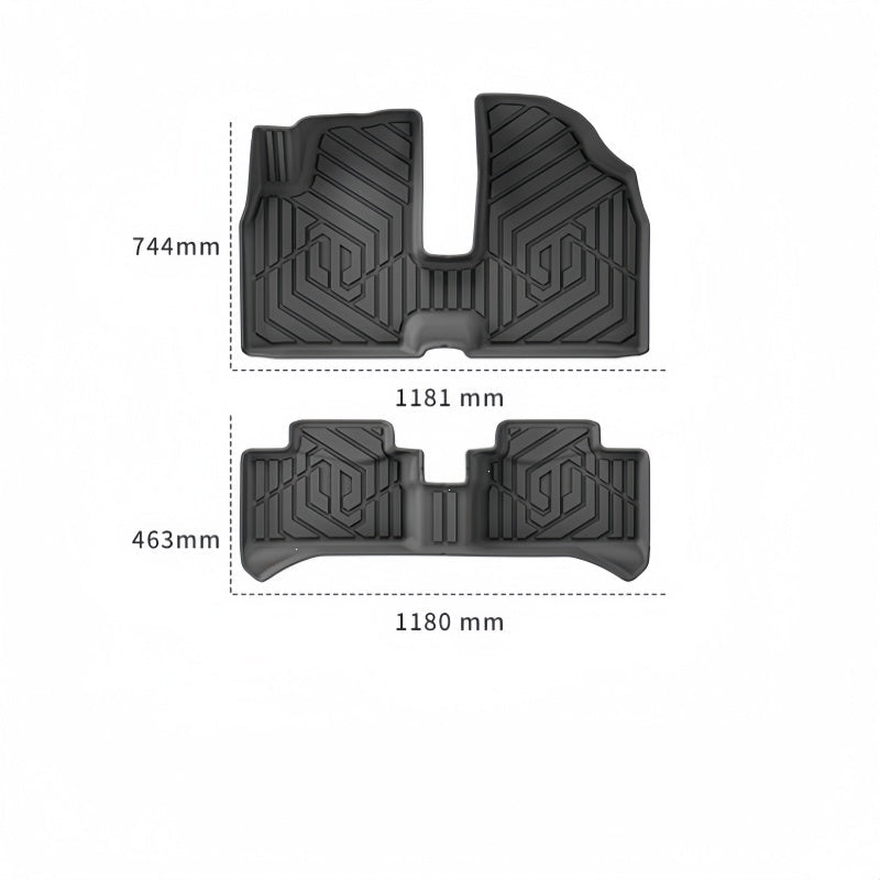 TPE Floor Mats & Trunk Mats for Leapmotor T03 - NICE EVS