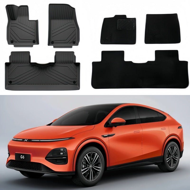 TPE Floor MATS & Trunk MATS for Xpeng G6 - NICE EVS