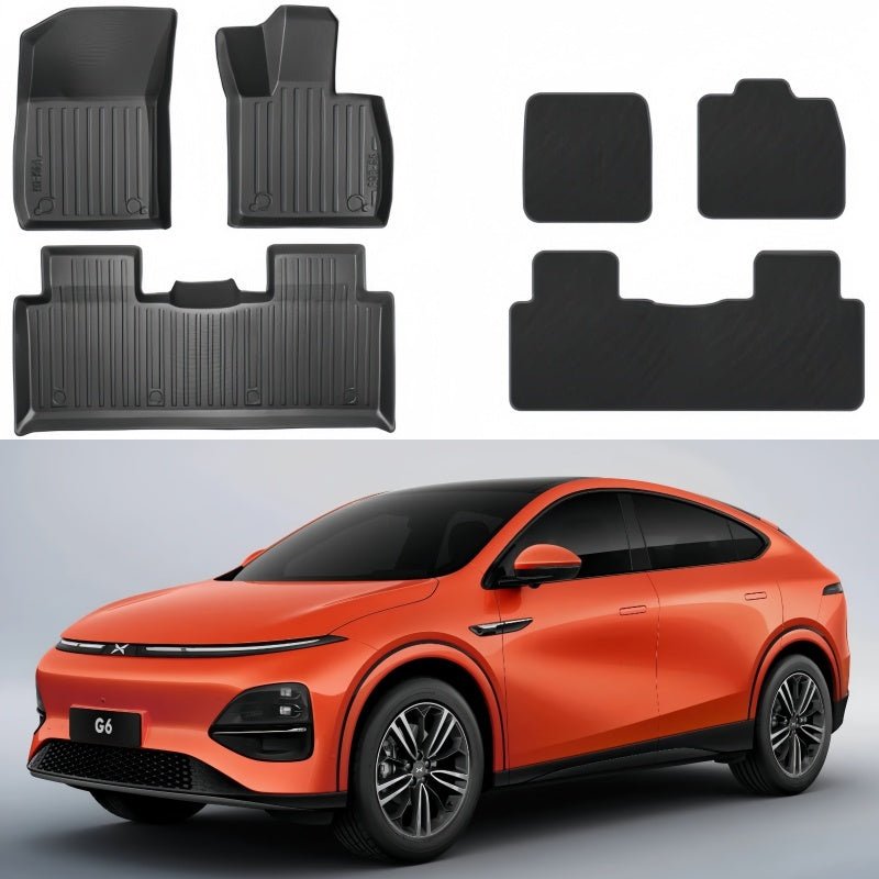 TPE Floor MATS & Trunk MATS for Xpeng G6 - NICE EVS