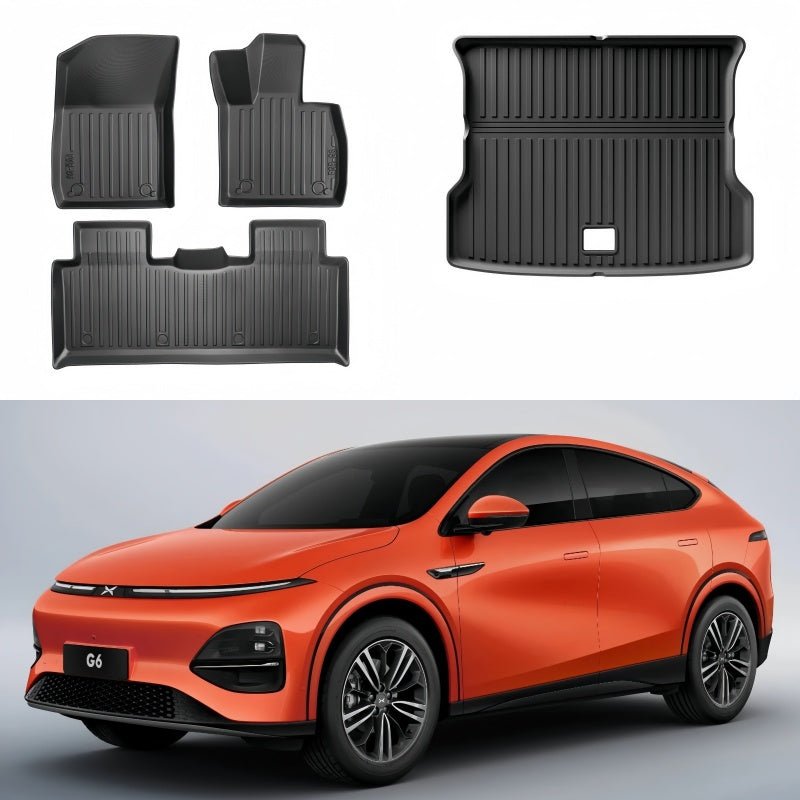 TPE Floor MATS & Trunk MATS for Xpeng G6 - NICE EVS