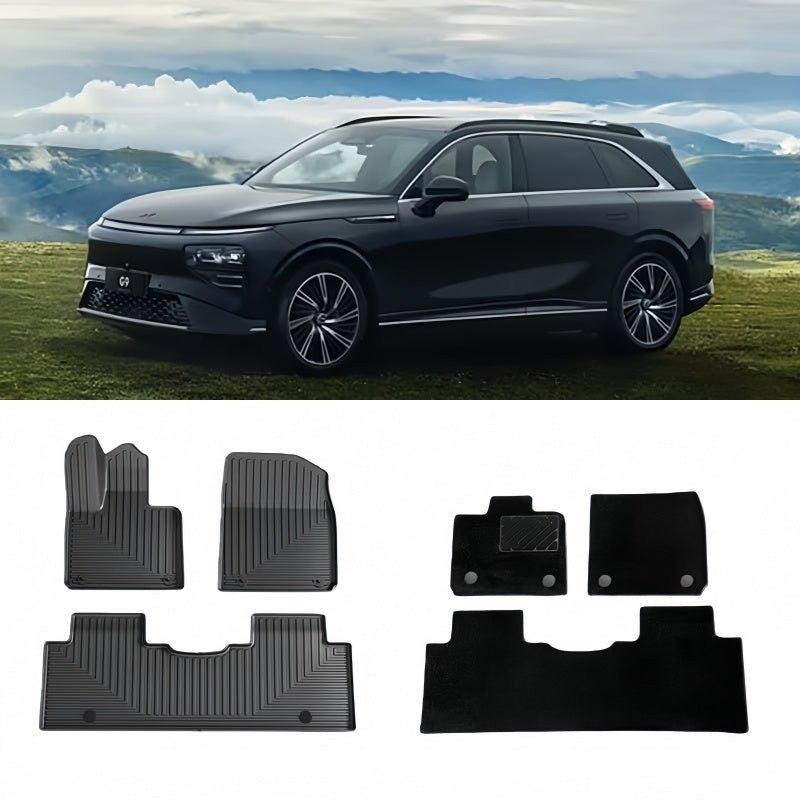 TPE Floor Mats & Trunk Mats for XPeng G9 - NICE EVS