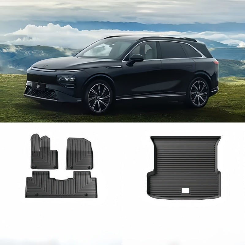 TPE Floor Mats & Trunk Mats for XPeng G9 - NICE EVS