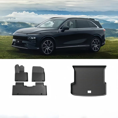 TPE Floor Mats & Trunk Mats for XPeng G9 - NICE EVS