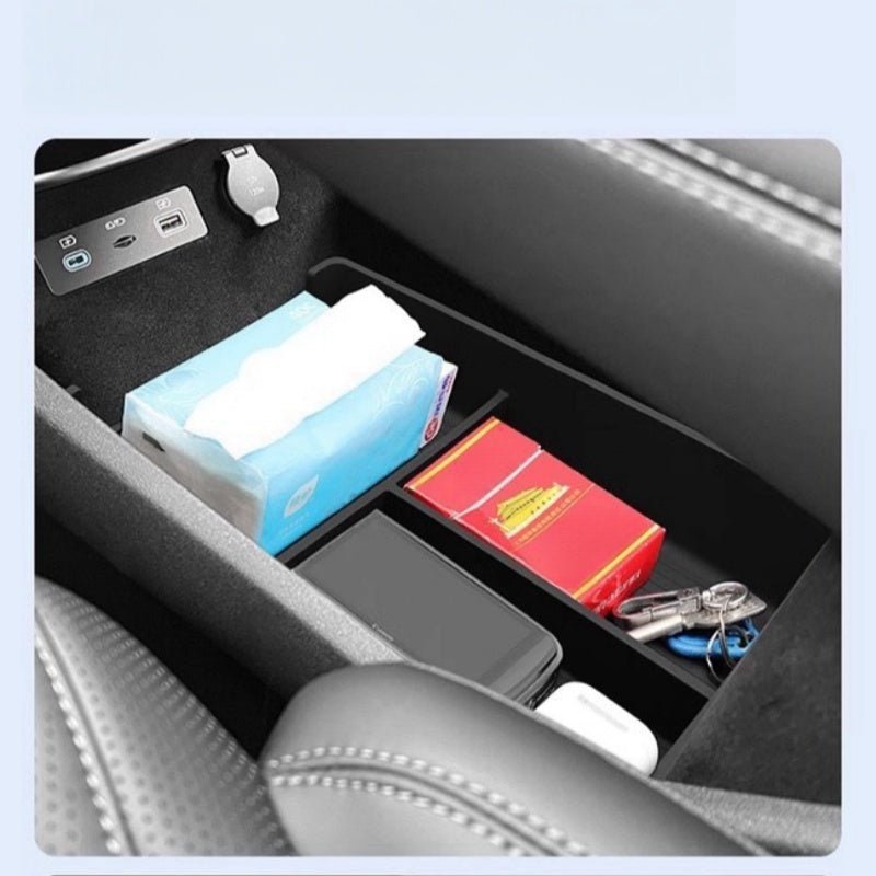 TPE Lower Center Console Storage Box for BYD Sealion 7 - NICE EVS