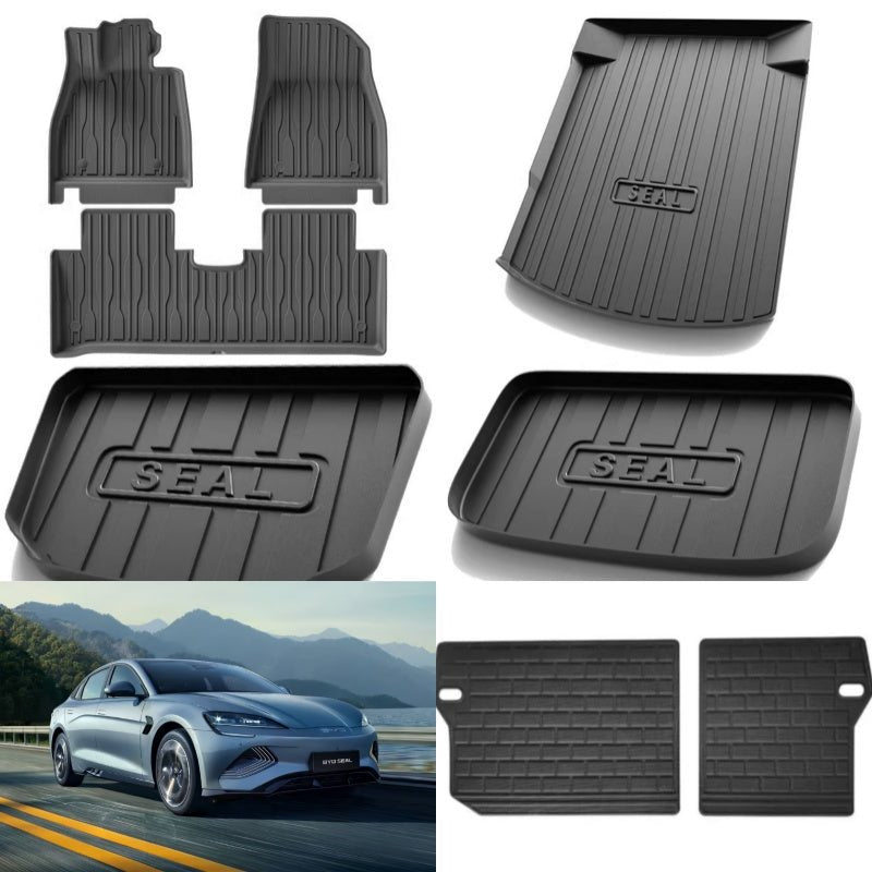 TPE Rubber Floor Mat & Trunk Mat for BYD Seal - NICE EVS