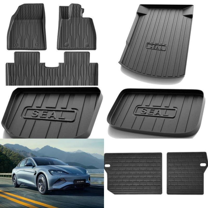 TPE Rubber Floor Mat & Trunk Mat for BYD Seal - NICE EVS