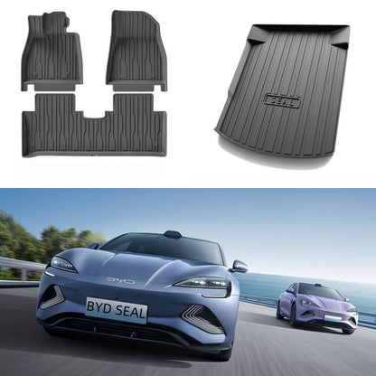 TPE Rubber Floor Mat & Trunk Mat for BYD Seal - NICE EVS