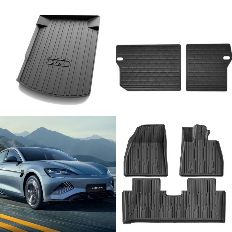 TPE Rubber Floor Mat & Trunk Mat for BYD Seal - NICE EVS