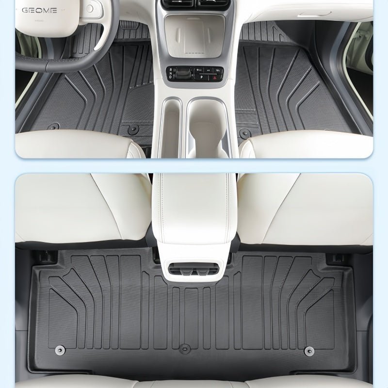 TPE Rubber Floor Mats & Trunk Mats for Geely E2 / EX2 - NICE EVS