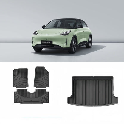 TPE Rubber Floor Mats & Trunk Mats for Geely E2 / EX2 - NICE EVS