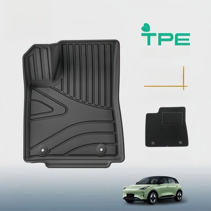 TPE Rubber Floor Mats & Trunk Mats for Geely E2 / EX2 - NICE EVS