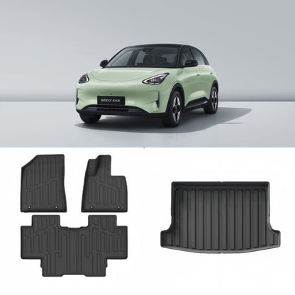 TPE Rubber Floor Mats & Trunk Mats for Geely E2 / EX2 - NICE EVS
