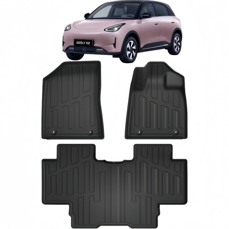 TPE Rubber Floor Mats & Trunk Mats for Geely E2 / EX2 - NICE EVS