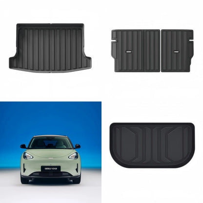 TPE Rubber Trunk Mats & Seat Back Mats for Geely E2 / EX2 - NICE EVS