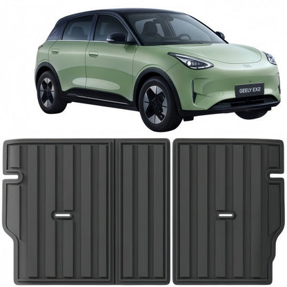 TPE Rubber Trunk Mats & Seat Back Mats for Geely E2 / EX2 - NICE EVS