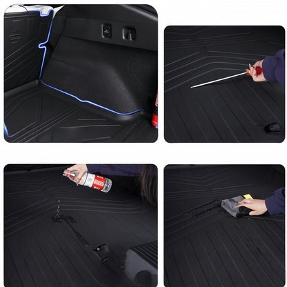 TPE Trunk Mat & Seat Back Protector for 2026 Xpeng P7+ - NICE EVS