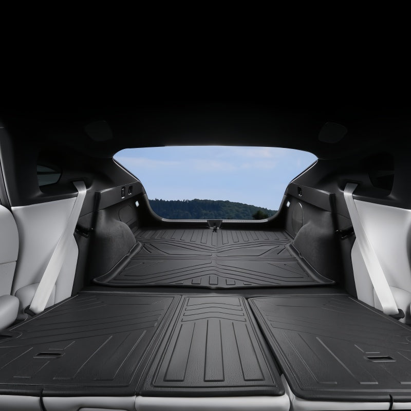 TPE Trunk Mat & Seat Back Protector for 2026 Xpeng P7+ - NICE EVS