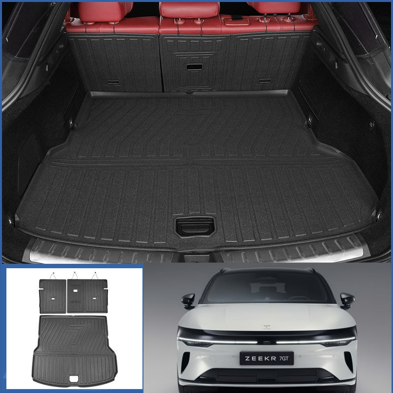 TPE Trunk Mat & Seat Back Protector for Zeekr 7GT - NICE EVS
