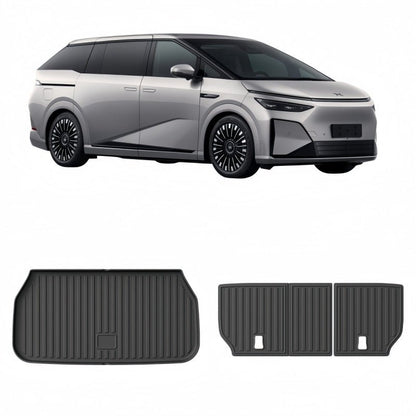 TPE Trunk Mat & Seat Protection for 2025-2026 XPENG X9 - NICE EVS