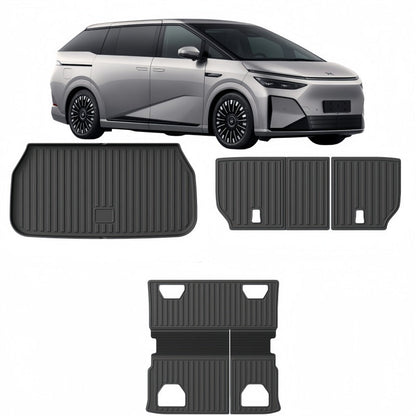 TPE Trunk Mat & Seat Protection for 2025-2026 XPENG X9 - NICE EVS