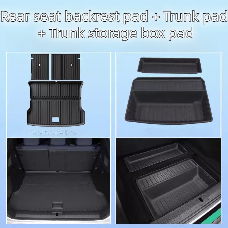 TPE Trunk Mat & Seat Protection for Xpeng G6 - NICE EVS