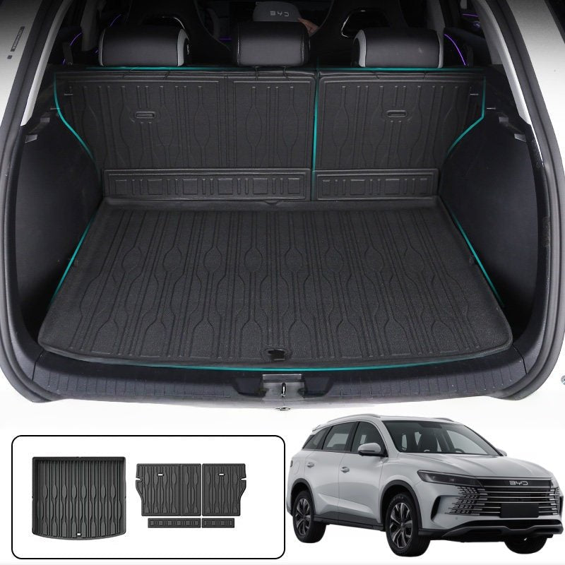 TPE Trunk Mats & Seat Back Protector for BYD Sealion 5 DM-i - NICE EVS