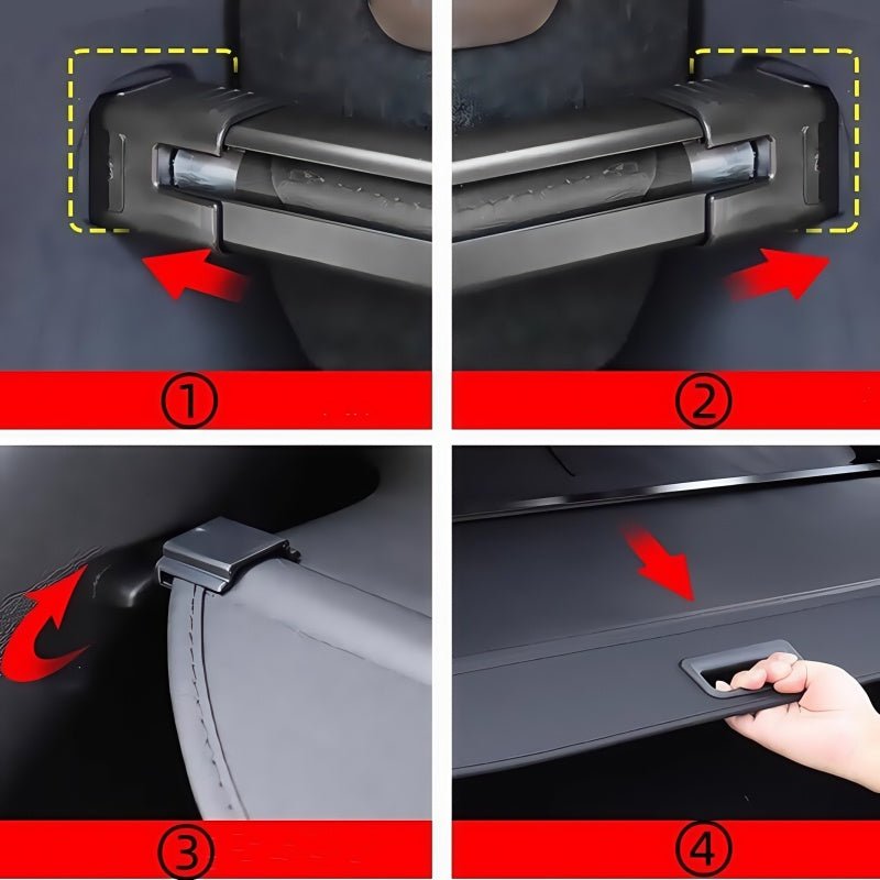 Trunk Privacy Cover Curtain Curtain for XPeng G6/G9 - NICE EVS