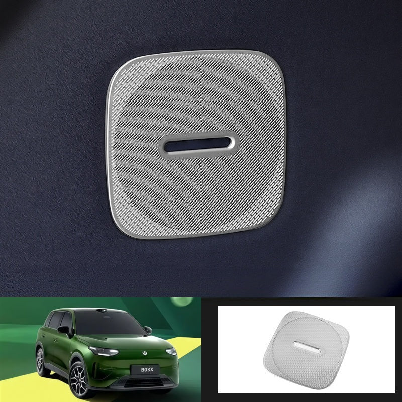 Trunk Stainless Steel Speaker Cover for Leapmotor B03X - NICE EVS