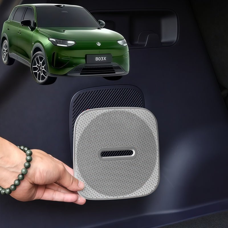 Trunk Stainless Steel Speaker Cover for Leapmotor B03X - NICE EVS