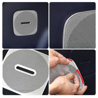 Trunk Stainless Steel Speaker Cover for Leapmotor B03X - NICE EVS
