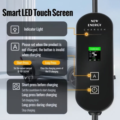Type 2 Portable EV Charger for BYD - NICE EVS