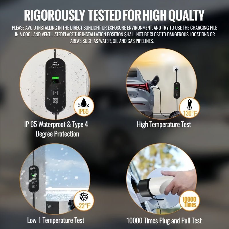 Type 2 Portable EV Charger for BYD - NICE EVS