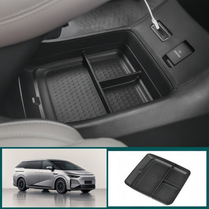 Under Dashboard Control Organizer Tray for 2023-2026 XPENG X9 - NICE EVS