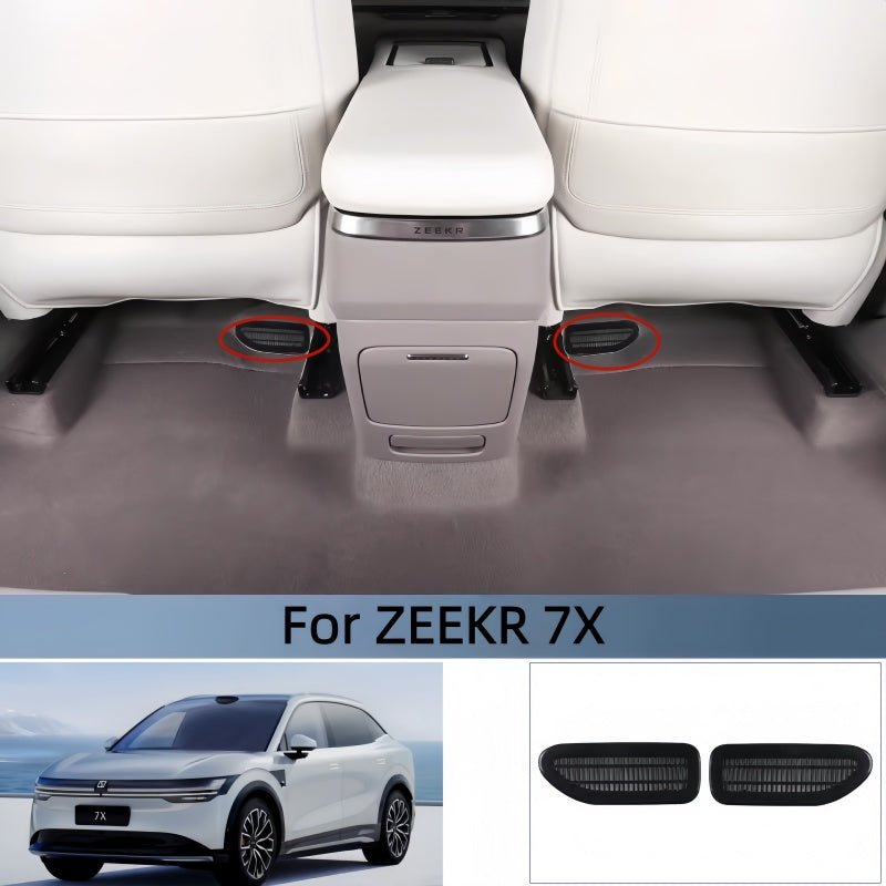 Under - Seat AC Vent Covers for Zeekr 7X (2Pcs) - NICE EVS