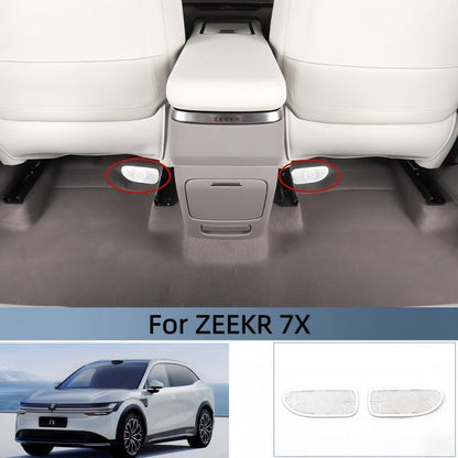 Under - Seat AC Vent Covers for Zeekr 7X (2Pcs) - NICE EVS