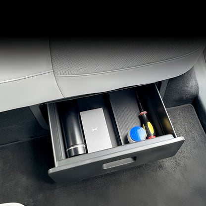 Under‑Seat Drawer Storage Silicone Mat for Xpeng L03 - NICE EVS