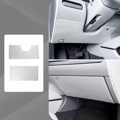 Under‑Steering & Glove Box Anti‑Kick Mats for Xpeng L03 - NICE EVS