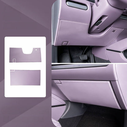 Under‑Steering & Glove Box Anti‑Kick Mats for Xpeng L03 - NICE EVS