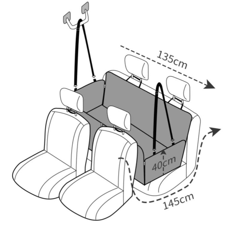 Universal Waterproof Pet Car Mat - NICE EVS