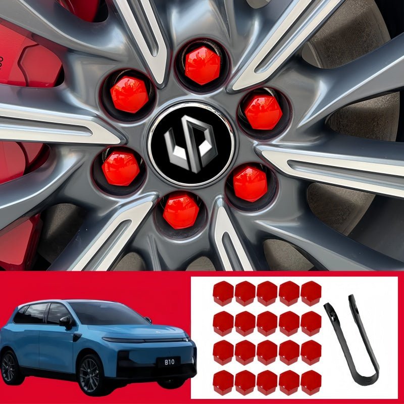 Wheel Lug Nut Covers for Leapmotor B10/C10 - NICE EVS