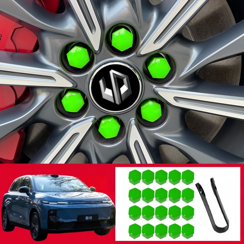Wheel Lug Nut Covers for Leapmotor B10/C10 - NICE EVS