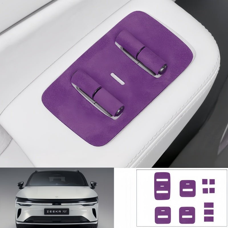 Window Control Switch Panel & Button Protective Cover for Zeekr 7GT - NICE EVS