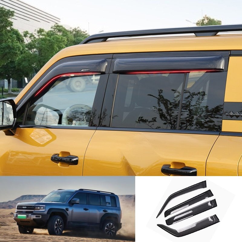 Window Rain Guards / Wind Deflectors for BYD Leopard 5 & Denza B5 - NICE EVS